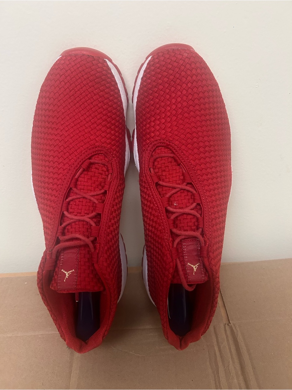 Air Jordan Gym Red Woven Future Sneakers - Picture 6 of 10